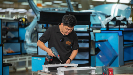 探秘岚图世界级4.0数字工厂 田亮李锐首开汽车品牌最大盲盒的数字化基石